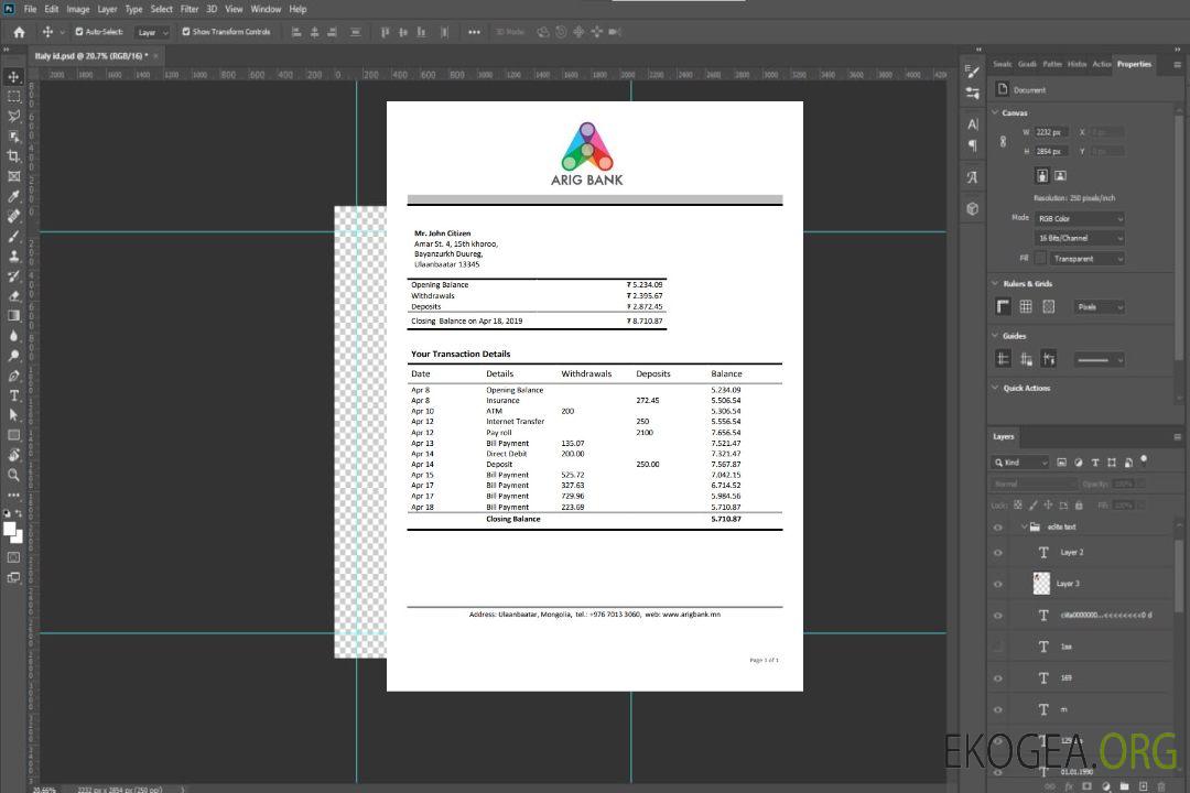Banque Arig de Mongolie template Banque Arig de Mongolie template